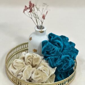 Velvet Dream-2 Velvet Scrunchies