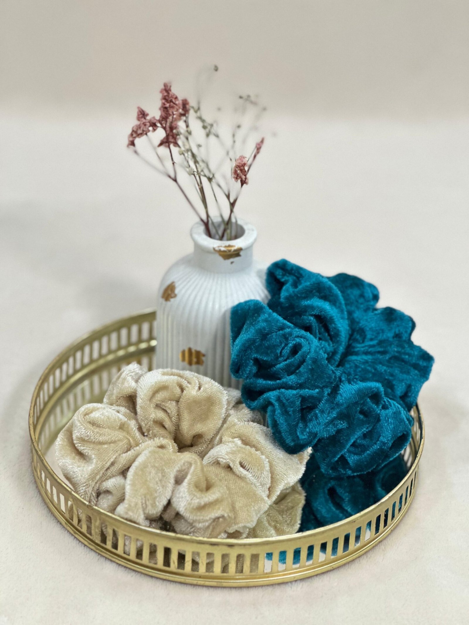 Velvet Dream-2 Velvet Scrunchies